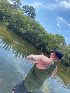 Scenic holiday fishing trip