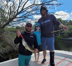 Snook fishing during holiday