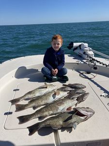 Two big fish caught in FL while fishing