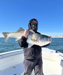 Man fishing in New Jersey