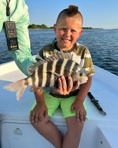 Big smiles and bigger sheepshead!