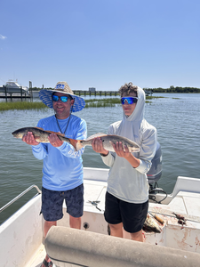 Clear skies and light tackle make for an epic deep sea adventure!