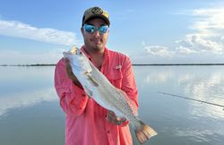 Person fishing in Texas