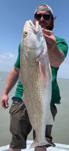 Lone angler fishing in TX