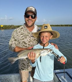 Spotted Weakfish caught while fishing in Port Isabel