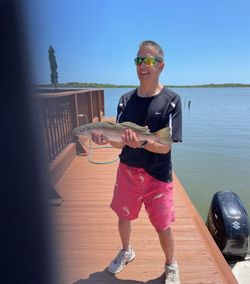 Spotted Weakfish caught while fishing in FL