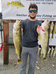 Lake Erie fishing days.