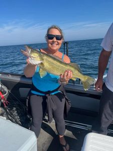 Fisherman with one great catch in Vermilion