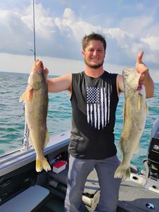 Angler fishing in Ohio