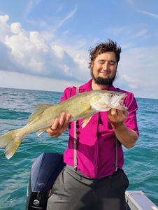 Angler fishing in Ohio