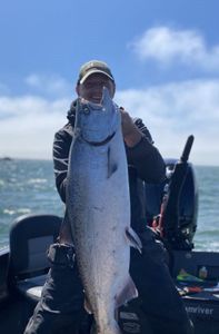 Chinook Salmon catch in Washington Fishing Guides