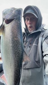 Rod bent, reel screaming—WA salmon on fire.