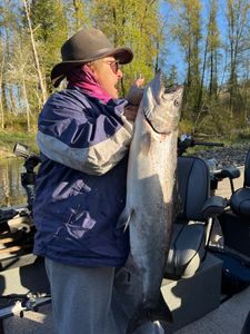 Journey into Serenity: Salmon Fishing Bliss