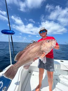 Large fish caught during fishing trip in Gulf Shores AL