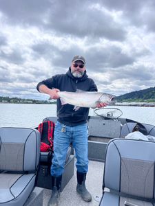 Rainbow trout fishing in OR