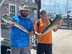 Two anglers fishing in Key West