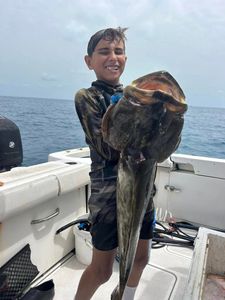 One person fishing in Key West