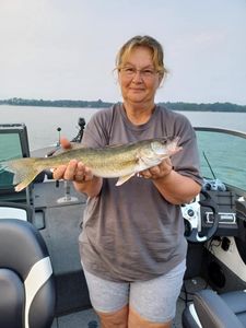 Lone angler fishing in Laporte