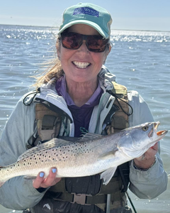 Spotted Weakfish caught at Aransas Pass