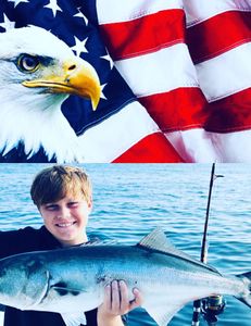 Two big fish caught in Bourne