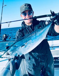 One angler fishing in MA