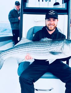 Striped bass caught in MA