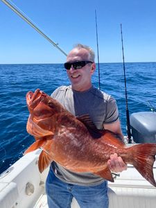 Angler fishing in Murrells Inlet, South Carolina