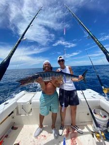 A couple enjoying fishing in Murrells Inlet