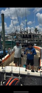 Three people fishing in South Carolina