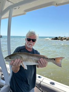 Redfish caught while fishing in Murrells Inlet