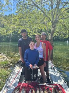 4 anglers fishing in AR