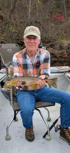 Person enjoying fishing in AR