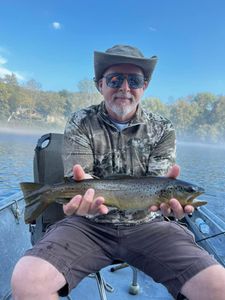 Rainbow trout caught while fishing in AR
