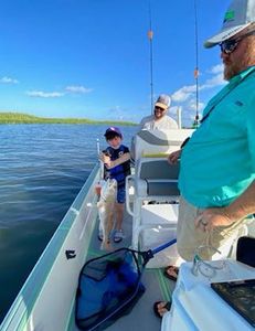 Best fishing at St Bernard with 3 people