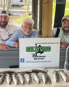 10 Coho Salmon fish caught fishing in LA