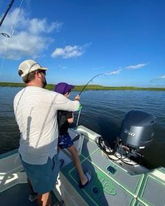 Angler fishing in LA