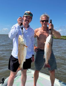 Redfish, 2 big fish caught in LA