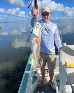 Redfish caught in St Bernard