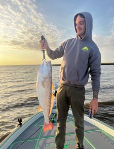 Redfish caught in LA while fishing