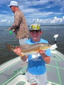Redfish caught during fishing trip in LA
