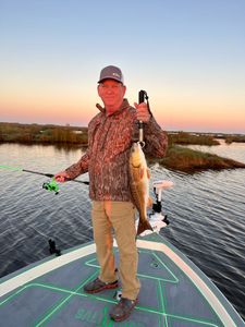 Redfish caught in St Bernard