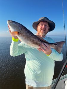 Redfish caught while fishing in St Bernard
