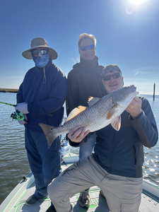 Nice redfish on multiple techniques today! Deep sea jigging and drift fishing both producing.