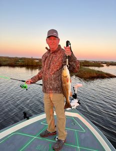 Redfish caught in St Bernard