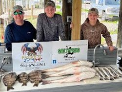Louisiana Fishing Charters at best!