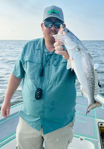 Spotted Weakfish caught by one person in St Bernard