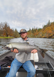 Coho salmon fishing in Central Point