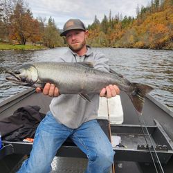 Coho salmon caught on fishing tour in OR