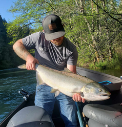Fishing adventure in OR with large fish