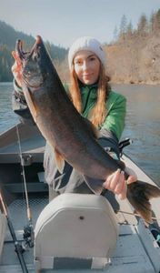 A person enjoying a fishing tour in OR